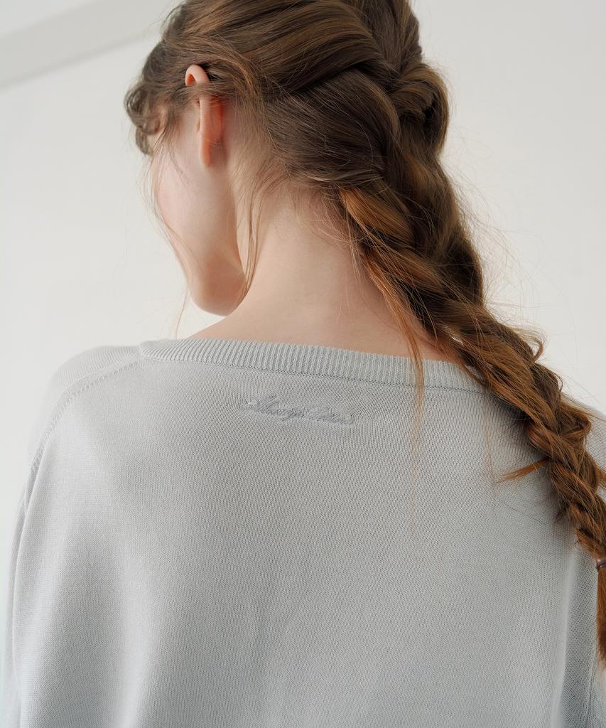 LETTERA Let Classic V-Neck Knit