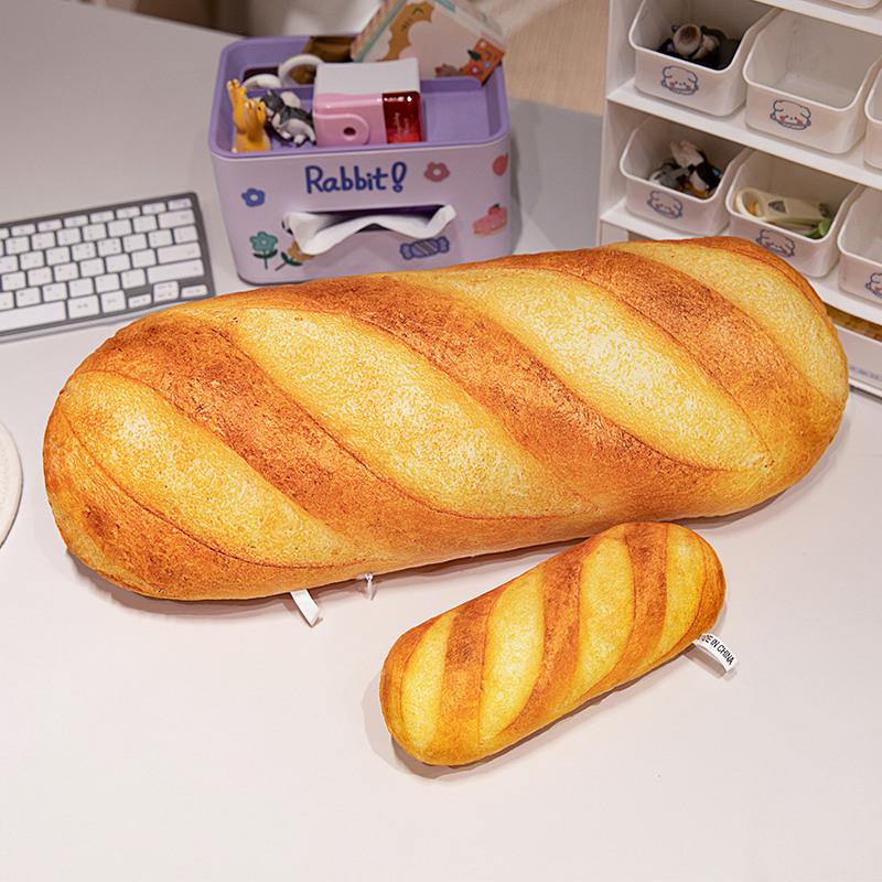 Креативная имитация хлеба, подушка-игрушка, плюшевая игрушка, офисная спинка, тряпичная кукла, подушка для сна, подарок на день рождения для женщины