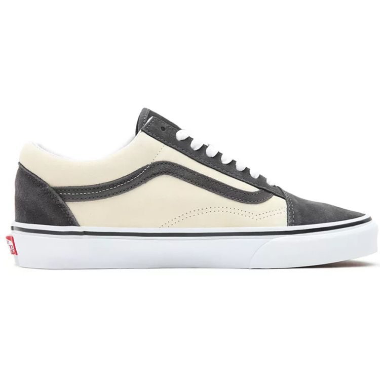 Vans Old Skool 2-Tone Suede Retro Casual Skate Low-Top Sneakers Unisex Sneakers Gray White VN0A3WKT4OP