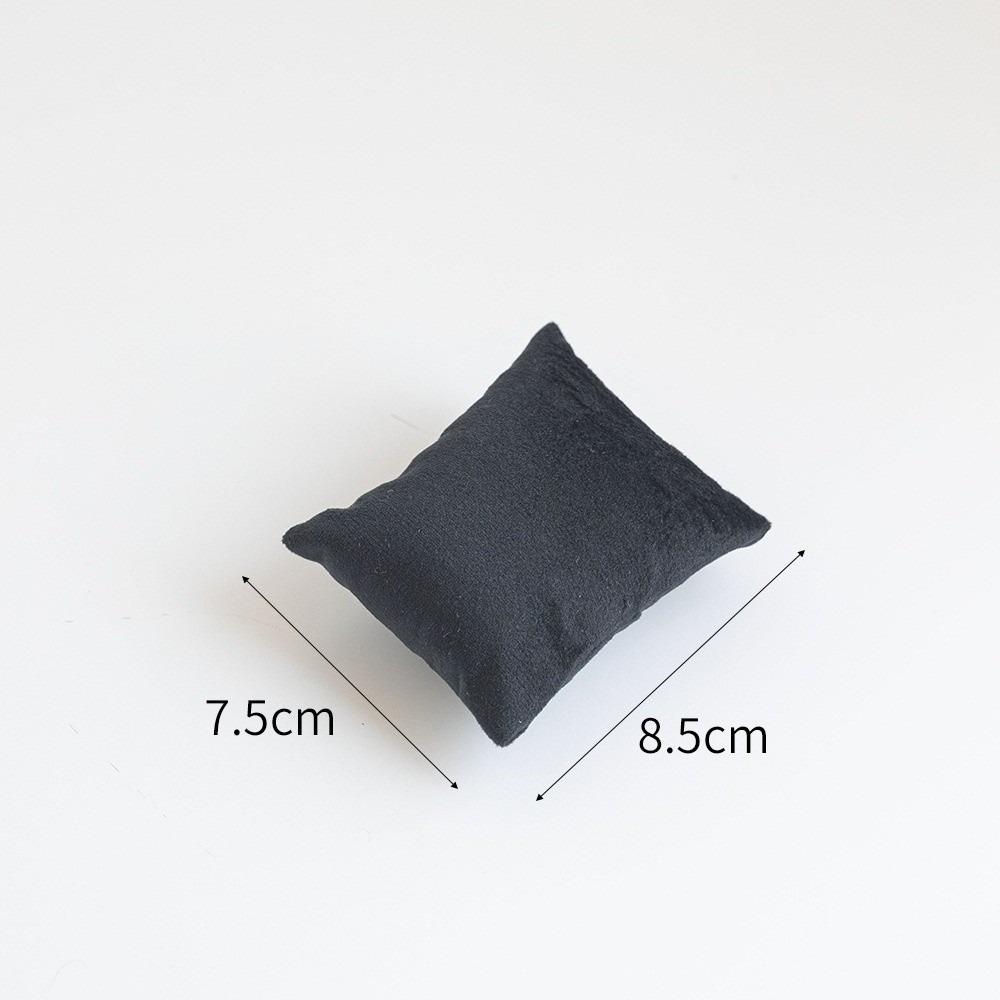 Velvet/leather Jewelry Pillow Stand Small Pillow Prop Watch Bracelet Bangle Cushion Holder Gifts Display Organizer Pillow