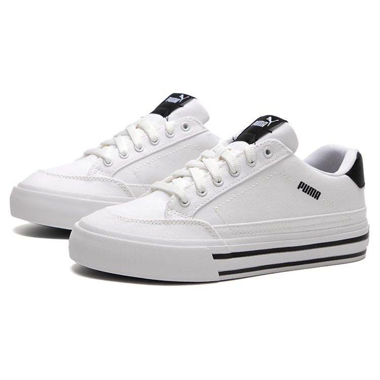 Puma Court Classic Vulc 'Белый Черный' 395020-02