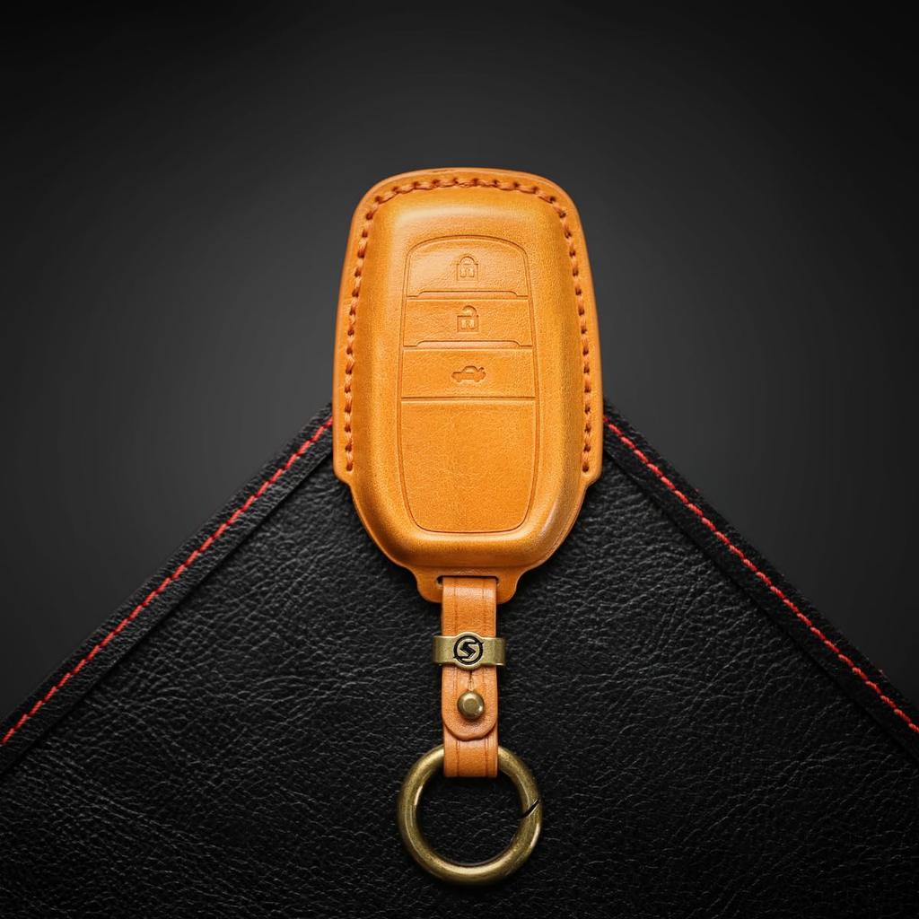 [smasol] Чехол для ключа, Натуральная кожа, Чехол для смарт-ключа, Заказные детали