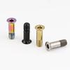 2PCS Titanium Zinc Zinc Alloy Rear Derailleur Jockey Wheel Screws Bicycle Rear Guide Wheel Screw  MTB