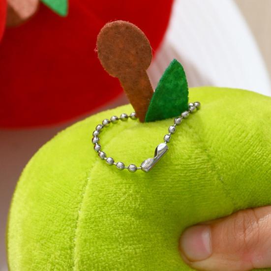 Red Green Fruit Plush Toy Soft Stuffed Doll Education Room Decoration Ornament Stress Relief Doll Christmas Eve Gift