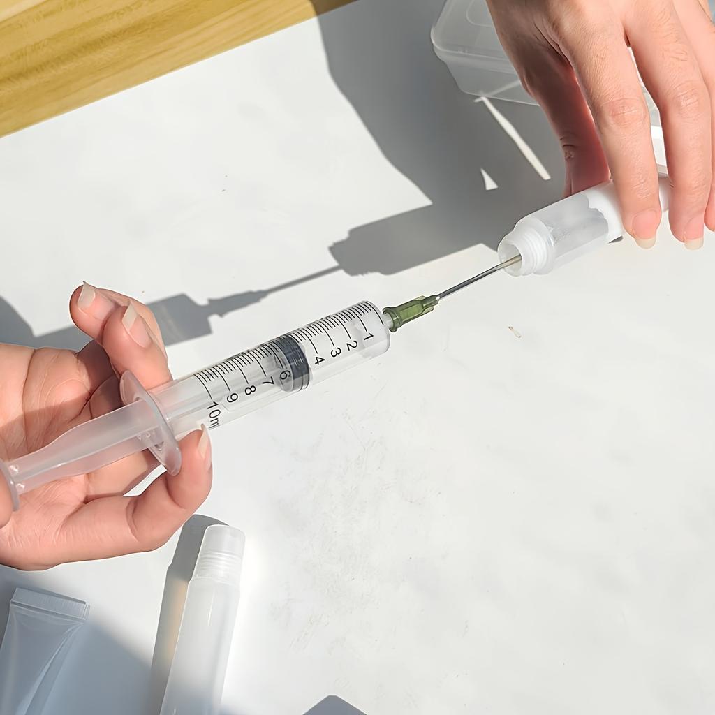 7PCS 15ML Lip Gloss Tube Cute Makeup Tube Empty for Women Female Cosmetics, Cleaning Supplies, Lubricants DIY Extractor