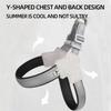 No-Pull Pet Dog Harness Vest Hiking Breathable Adjustable Chest Strap for Small Medium Dogs Cats Chihuahua French Pug Supplies