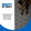 MIGHTY MONKEY Waterproof BPA Free Cat Litter Box Trapping Mat, Easy Clean Floors, Textured Backing, Soft on Sensitive Kitty Paws, Cats Accessories,