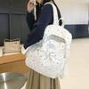 Школьная сумка корейская версия мультяшная печать со звездами рюкзак женский нишевый дизайн студенческий в колледже стиле школьная сумка большая вместимость повседневный рюкзак