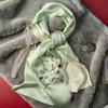 100% Mulberry Silk Suzhou Embroidery Long Scarf Handmade Versatile Shawl Cheongsam Mothers Day Gift