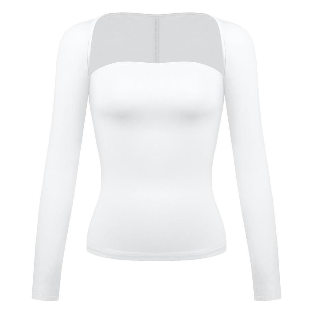 Женские летние топы без рукавов, уличная одежда, тонкие облегающие футболки с длинными рукавами из двух предметов, укороченные топы, однотонные