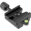 Haoge Quick Release QR Clamp Adapter Converter, Compatible with Manfrotto RC2 System and Arca-Swiss.