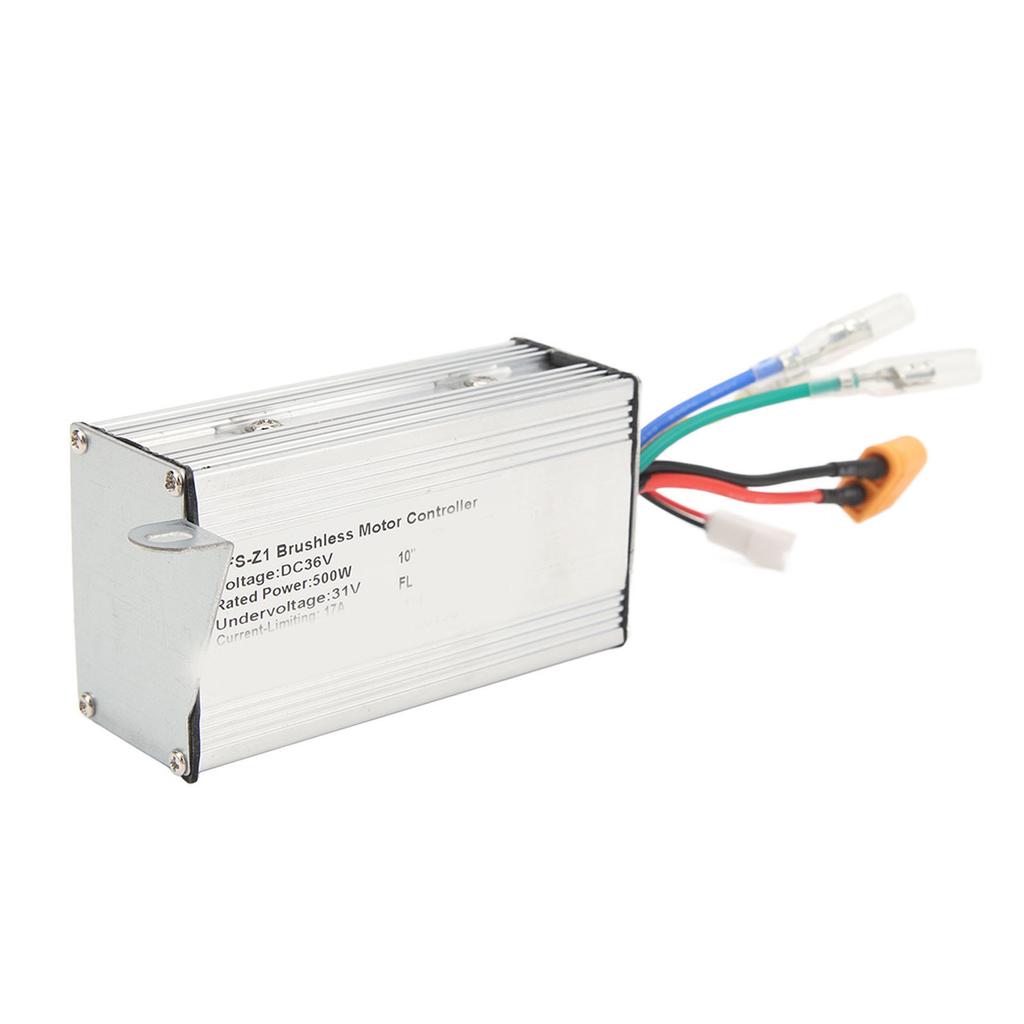 Контроллер для электрического велосипеда 36 В 500 Вт, хорошее рассеивание тепла, чувствительное управление, безопасный 10-дюймовый электрический