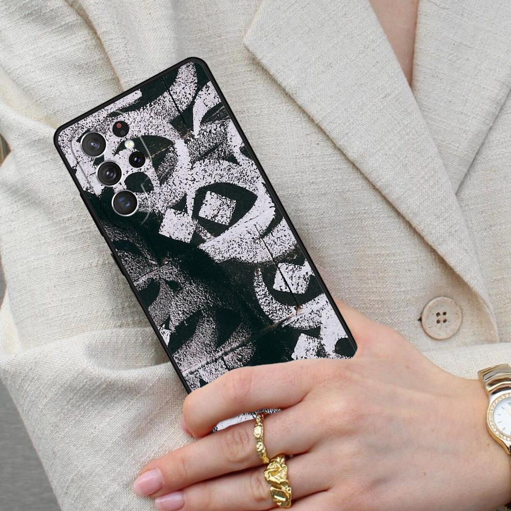 Pokras Lampas Art Graffiti Cell Phone Case for Samsung Galaxy S26 Ultra S25 S24 S23 S22 S21 S20 Note10 Cover