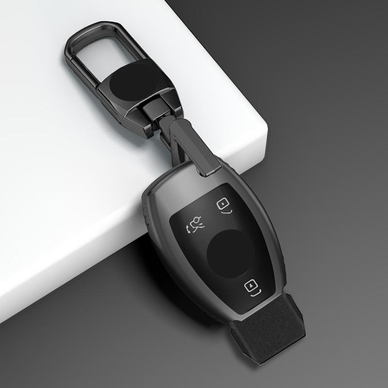 ТПУ для Mercedes Benz W203 W204 W212 C180 GLK300 CLS CLK CLA SLK C S E Класс Чехол-футляр для брелока автомобиля Держатель-сумка Брелок