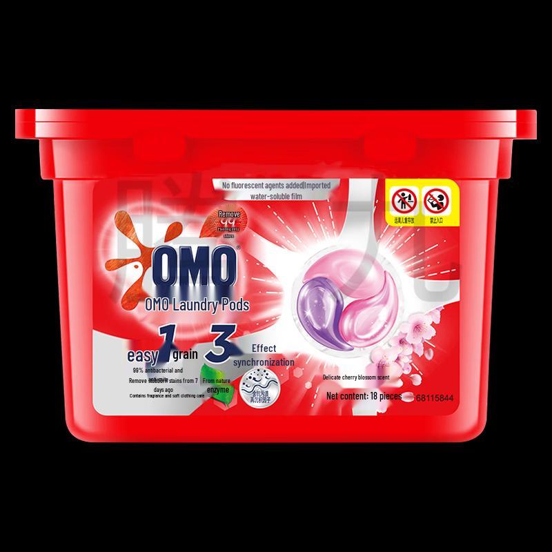 OMO 3-in-1 Cherry Blossom Laundry Pods