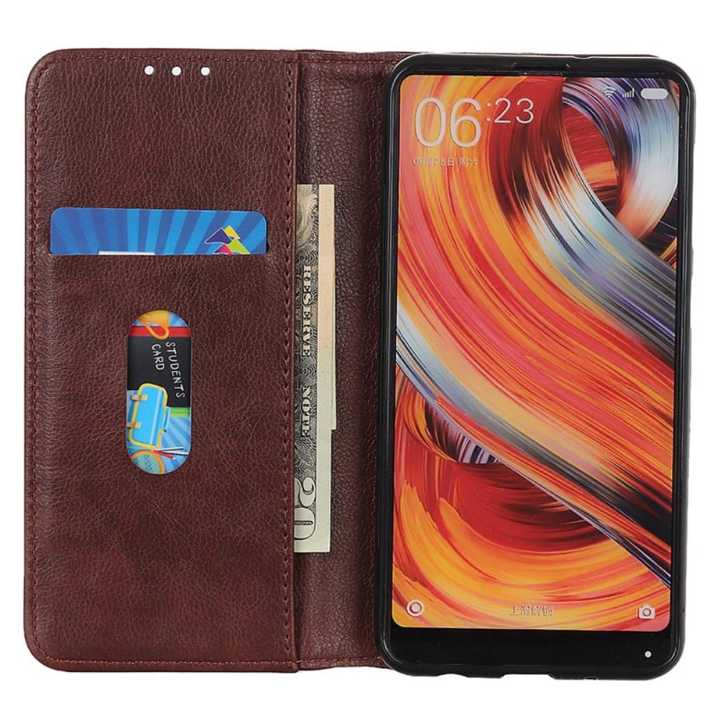 Flip Case for OnePlus Nord CE4 Lite, Split Leather, Brown