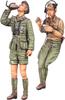 Valkyrie Miniature German Africa Tank Crew Set 2 Resin Kit for Panzer VW35010 1/35 2-piece 1-4