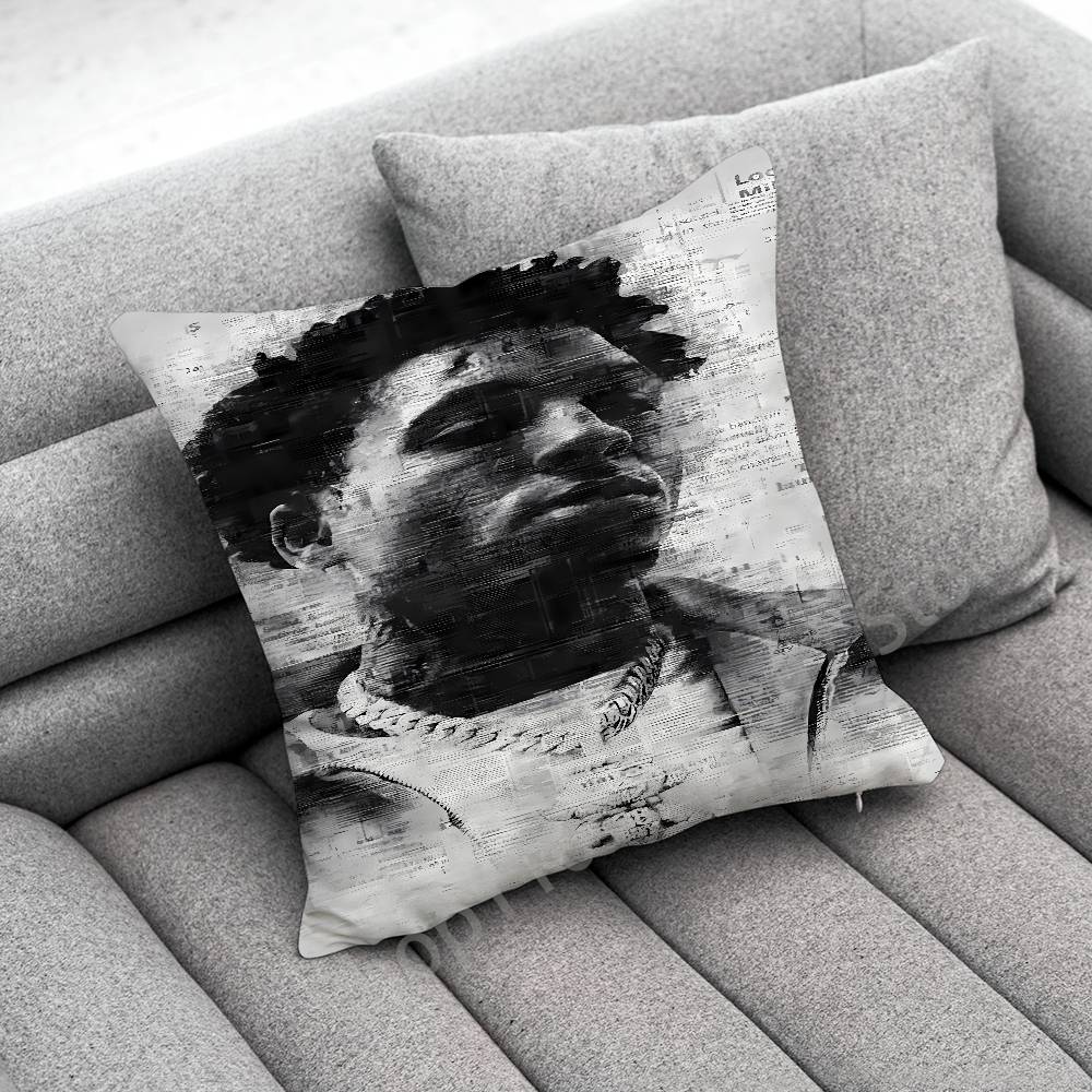 Y-YoungBoy MASA DESHAWN Верхняя наволочка для декоративной подушки 55x55см 40x40см 45x45см 50x50см 30x30см Квадратная офисная наволочка