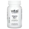 Vitamin K2-7, 60 Veggie Capsules (180Mcg Per Capsule)