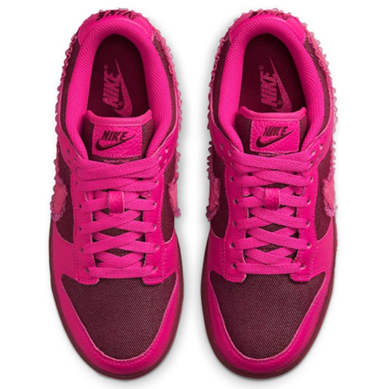 Nike Dunk Low 'День святого Валентина' Женские кроссовки для скейтбординга DQ9324-600