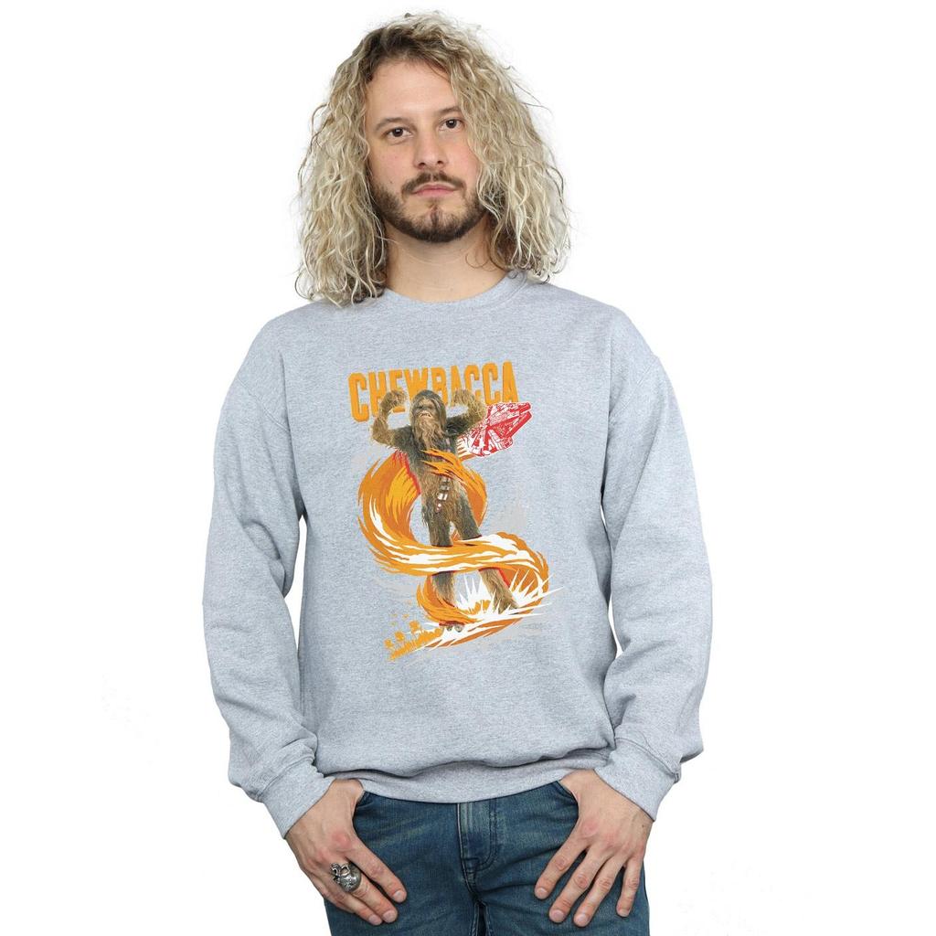 Star Wars Mens Chewbacca Gigantic Sweatshirt