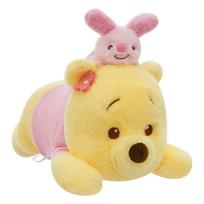 Bear Stitch Pooh Pillow Plush Toy Girl Birthday Gift For Relaxing And Sleeping