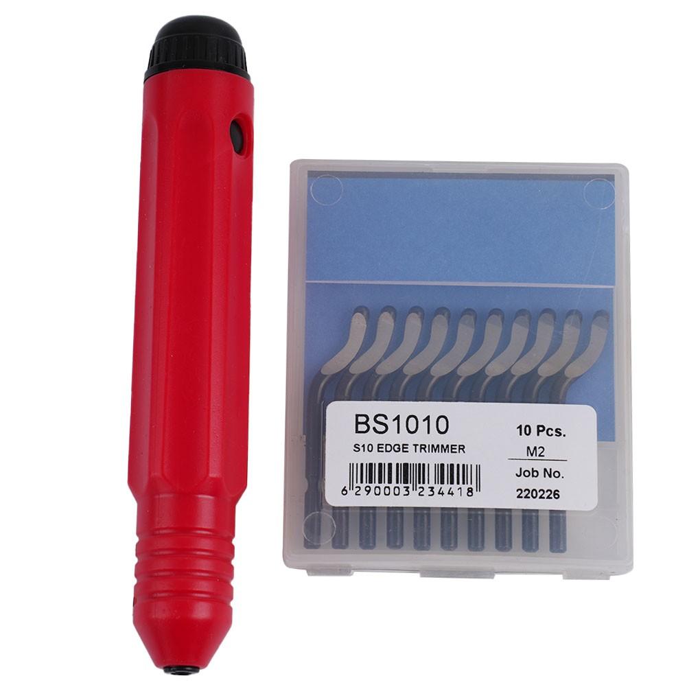NB1100 Ручной режущий инструмент для удаления заусенцев с 10 вращающимися лезвиями для удаления заусенцев