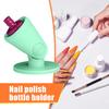 Держатель для флакона с лаком для ногтей, зажим, подставка, защита от проливания, маникюрный инструмент