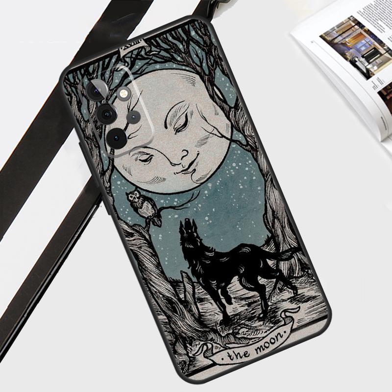 Witches Moon Tarot Case For Samsung Galaxy A55 A35 A15 A56 A36 A26 A16 A06 A54 A34 A14 A12 A22 A32 A52 A13 A53