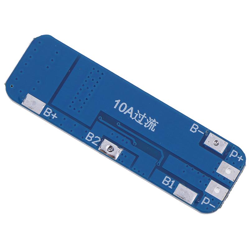 3S 10A 12В Защитная плата зарядного устройства для литиевых аккумуляторов BMS Модуль зарядки Li-Ion