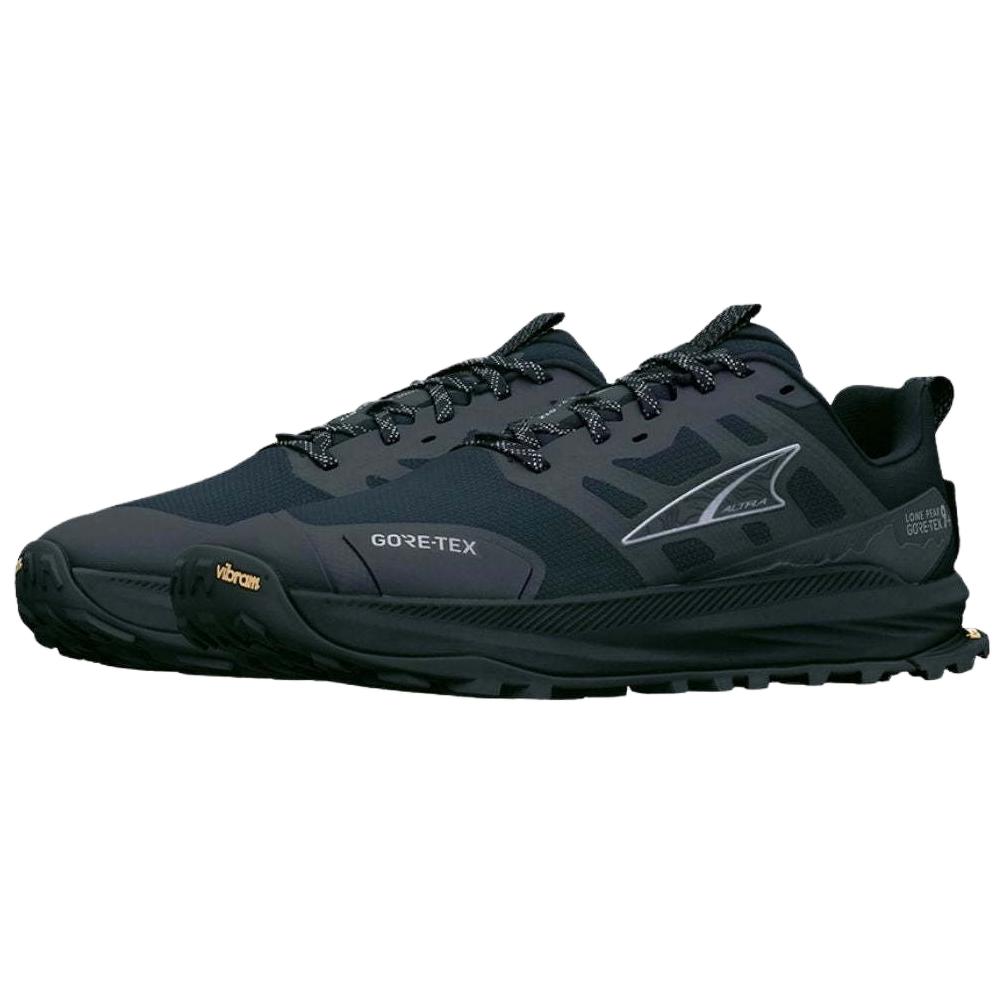 Altra Lone Peak 9+ Удобные Мягкие Прочные Кроссовки для Трейлраннинга Мужские Черный AL0A85UT-001