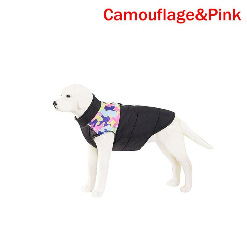 Модный непромокаемый тёплый жилет для собак