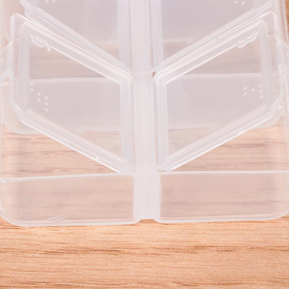 Home Plastic Case Medicine Holder 6-day Tablet Container Pill Boxes