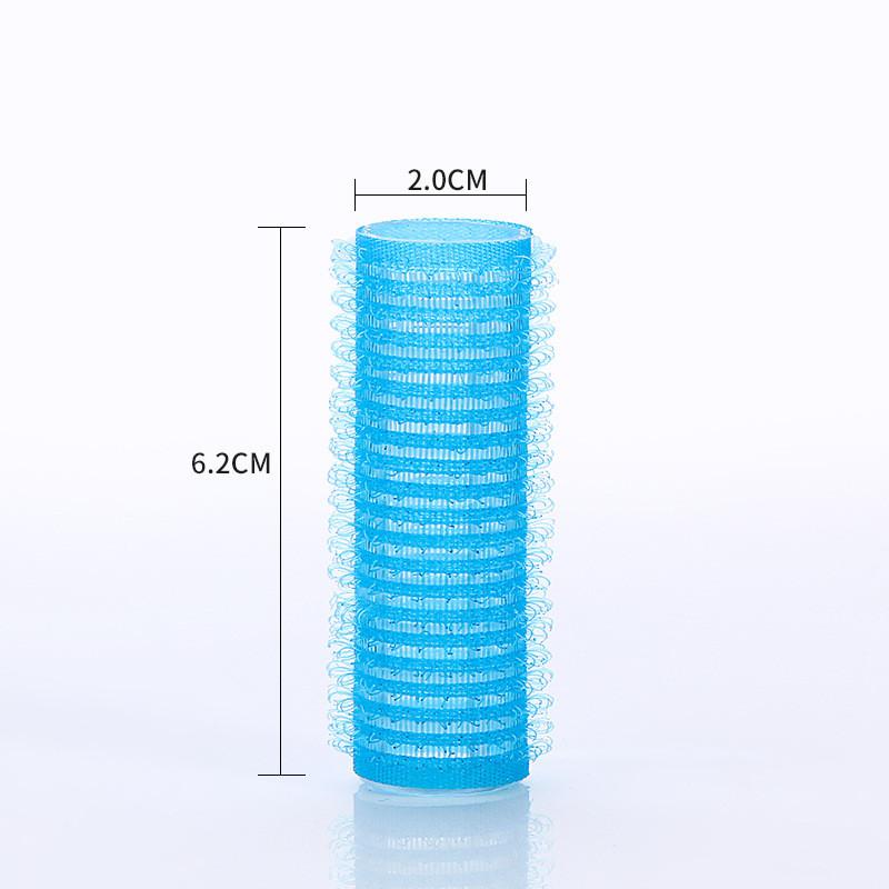 Self-Grip Hair Rollers Heatless Hair Curlers No Heat Hair Bang Volume Self-adhesive Hook & Loop DIY Styling Tool