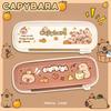Waterproof Capybara Pen Bag Large Capacity Stationery Storage Bag Cartoon Pen Pouch Student Gift