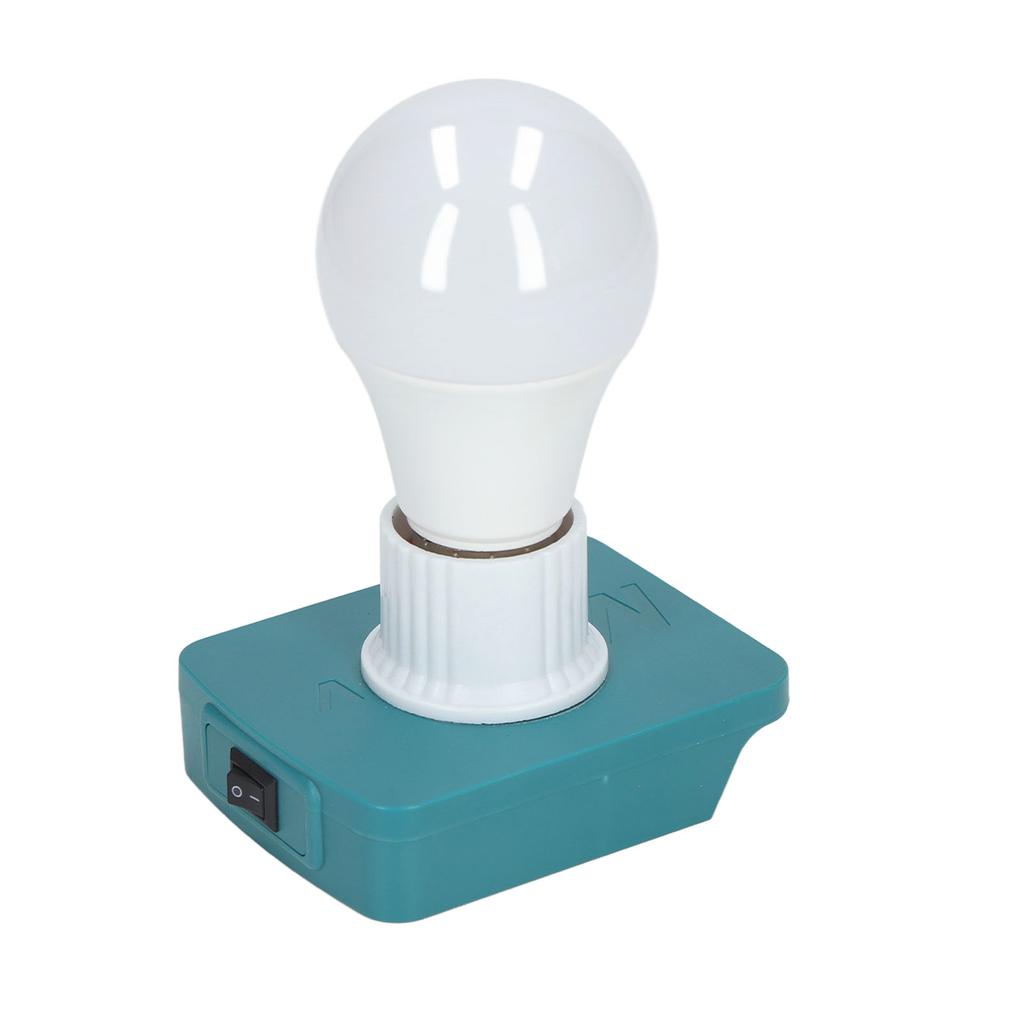 Лампочка светодиодная винтовая основа противоскользящая свободная E27 портативная лампа совместимая с серией BL 18 В