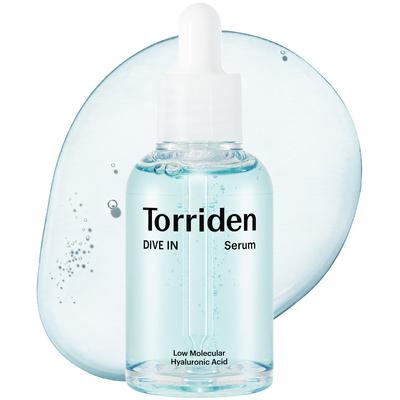 Сыворотка Torriden Dive-In 50 мл [Официальный/Подлинный продукт] Сыворотка-бустер с гиалуроновой кислотой низкомолекулярная Заряд влаги Уход за увлажнением Чувствительная S