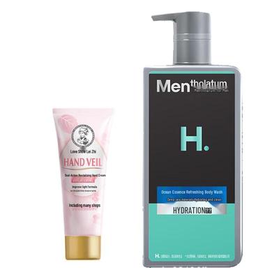 Набор Mentholatum: Крем для рук и Гель для душа для мужчин