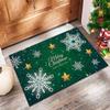 Зеленый Рождественский Коврик для Двери Уличный Внутренний Коврики Merry Christmas для Двери Внешние Праздничные Коврики для Входной Двери Домашний Декор
