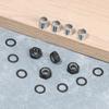 Kit Outdoor Spacers Axle Nuts Skateboard Longboard Parts Skateboard Truck Hardware Speed Rings