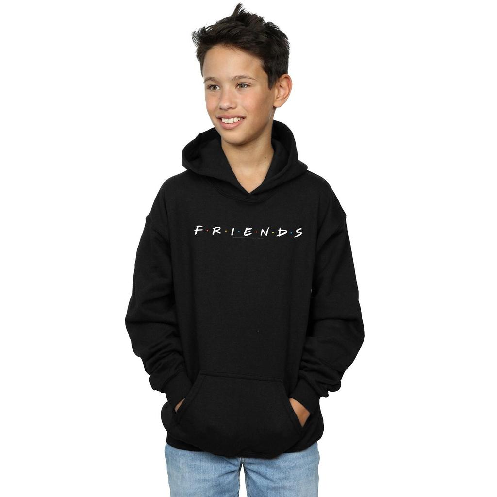 Friends Boys Text Logo Hoodie