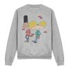 Hey Arnold! Unisex Adult Leaning Arnold & Gerald Sweatshirt