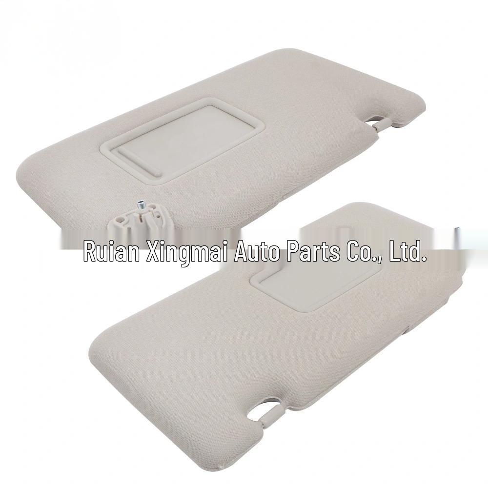 Sun visors 96401EL31A & 96400EM31A fit Nissan Versa (2007-2012).