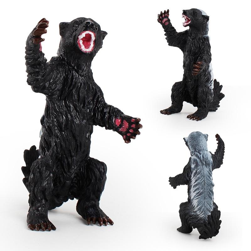 Очаровательная фигурка медоеда (рателя), модель дикого животного, игрушка. Идеально для детских подарков