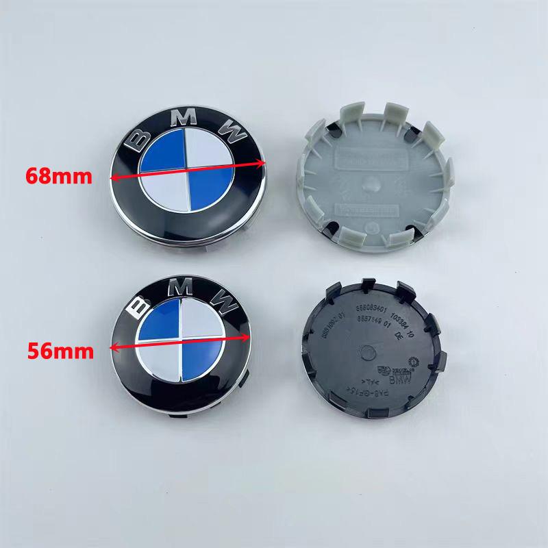 AABU1 4 Pcs 68mm 56mm Wheel Center Cap for BMW E90 E87 F30 F20 F10 E60 F01 F02 G20 G30 G38 G14 F22 X1 X3 X4 X5 X6 M1 M2 M3 M4 M5 M6 M8