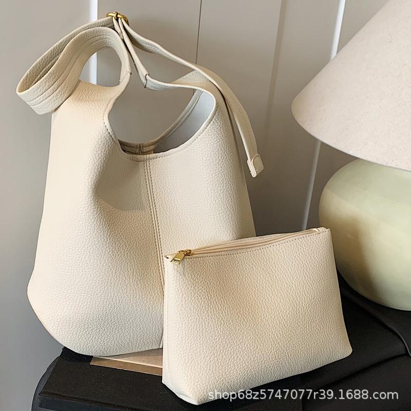 Popular Child and Mother Bag Women's 2025 New Fashion Lazy Wind Large-capacity Tote Bag High-end Shoulder Bag Tide