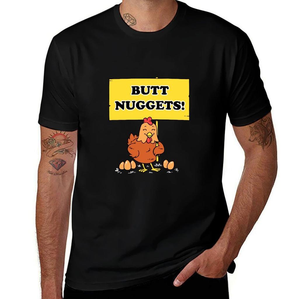 Butt Nuggets TShirt Casual Daily Outfit TShirt