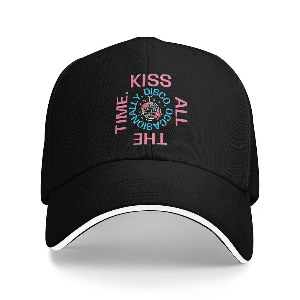 Album Kiss All The Time Baseball Cap UnisexTeens Design Trucker Hat Summer Vintage Kpop Rock Breathable Baseball Caps
