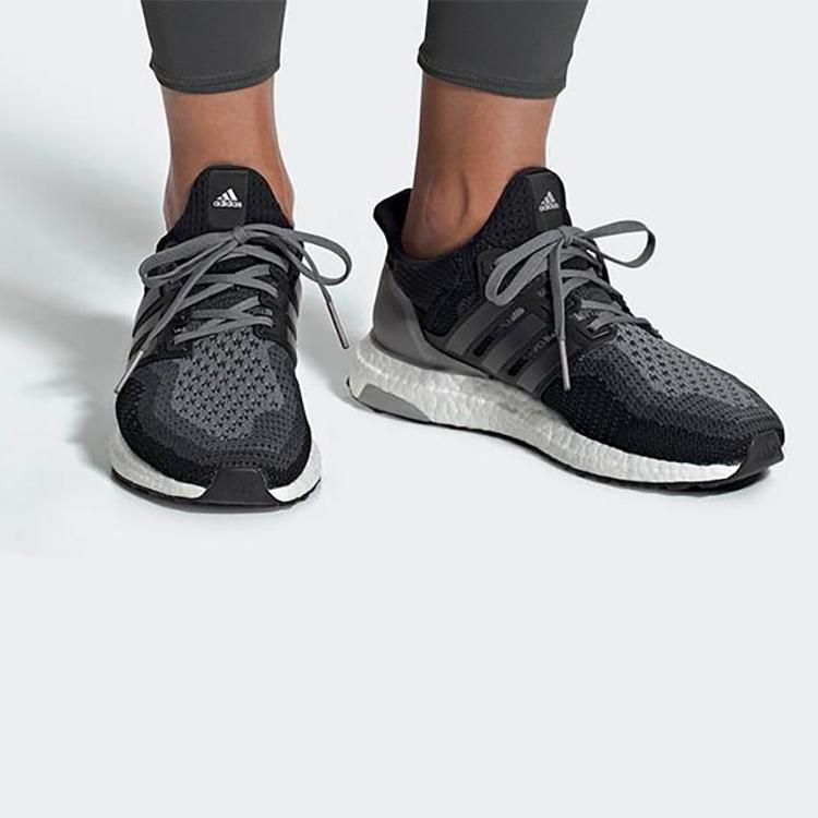 Новые женские Adidas Ultra Boost Черно-серые AF5141
