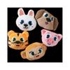 Fuzzy Animal Set Of 5 Gibbitz 10013953